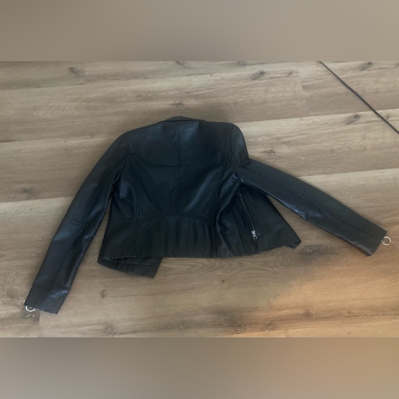 PINKO Leather Jacket 2 - Picture 3 of 8
